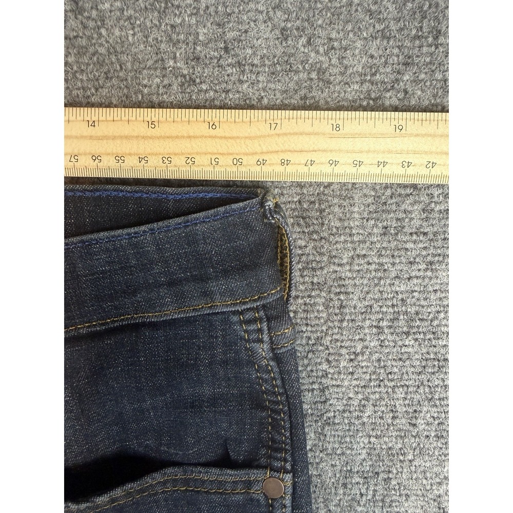 NWT Wrangler Retro Slim Boot Jeans Mens Blue Denim Size 33x32 Dark Wash - Picture 8 of 8